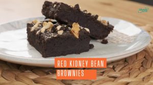 Red Kidney Bean Brownies