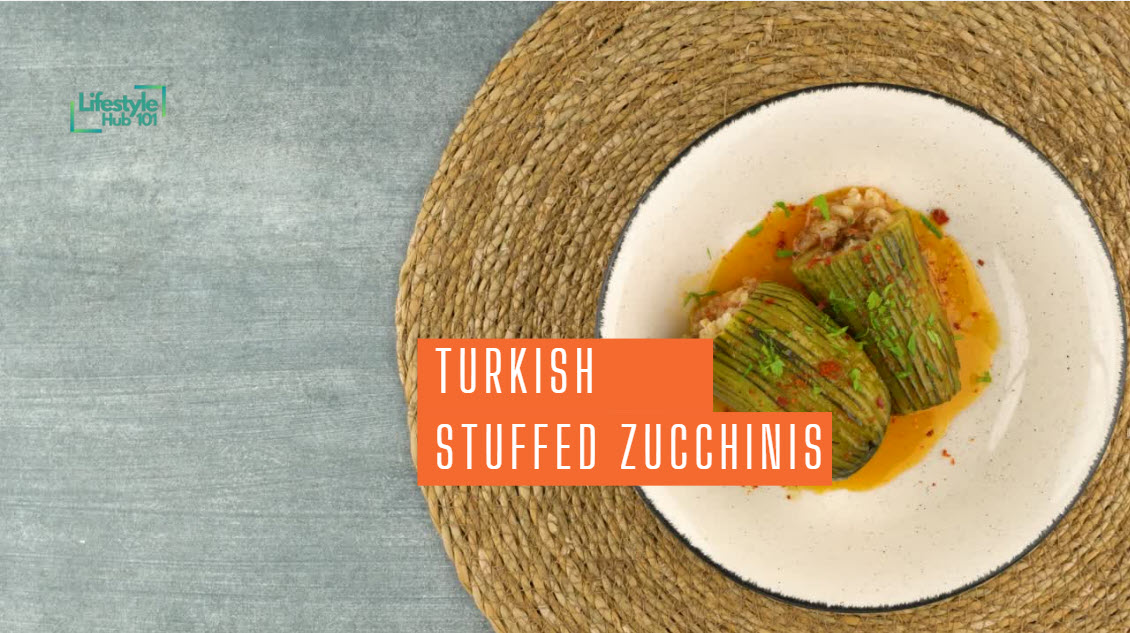 Turkish Stuffed Zucchinis